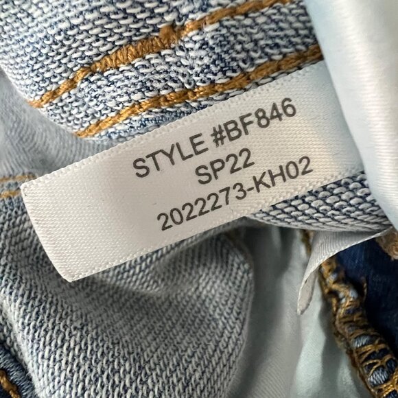 J Crew Mid Rise Skinny Jeans 29 Signature Stretch Blue 5 Pocket BF846 31" Waist - Picture 7 of 7